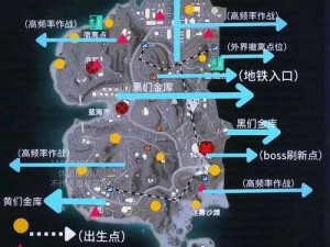 和平精英AWM最多刷新点解析：揭秘游戏地图最佳获取地点