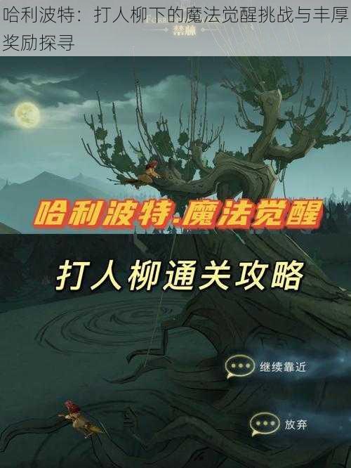 哈利波特：打人柳下的魔法觉醒挑战与丰厚奖励探寻