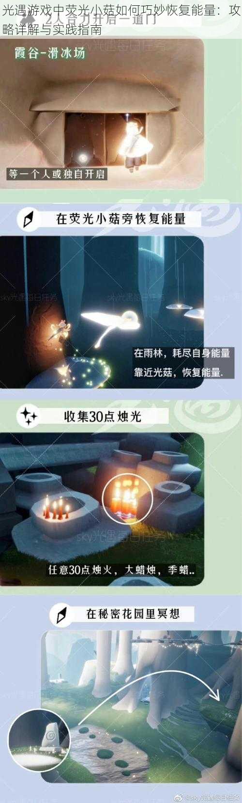 光遇游戏中荧光小菇如何巧妙恢复能量：攻略详解与实践指南