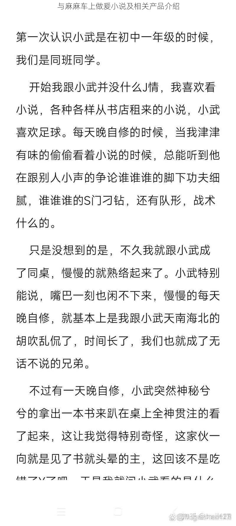 与麻麻车上做爰小说及相关产品介绍