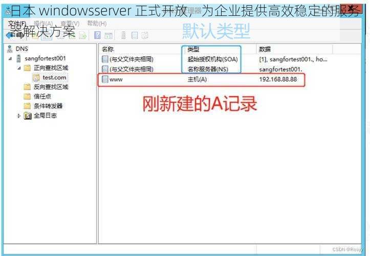 日本 windowsserver 正式开放，为企业提供高效稳定的服务器解决方案