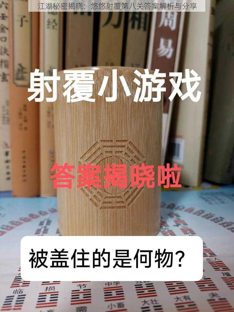 江湖秘密揭晓：悠悠射覆第八关答案解析与分享