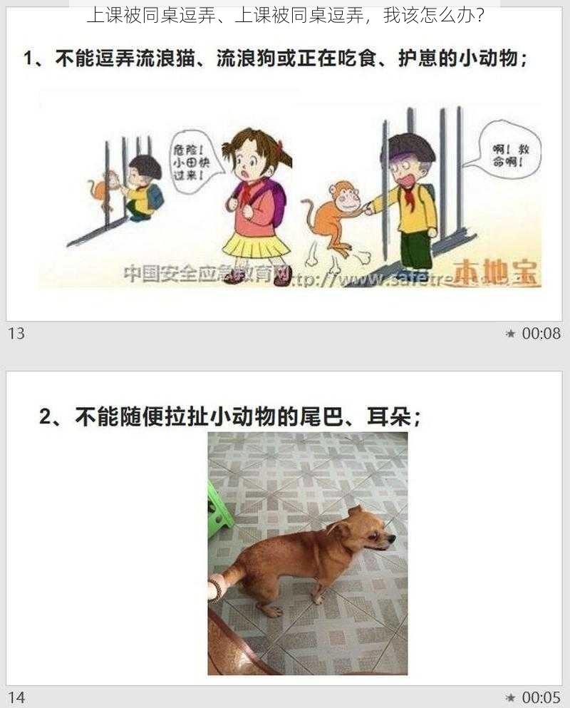 上课被同桌逗弄、上课被同桌逗弄，我该怎么办？