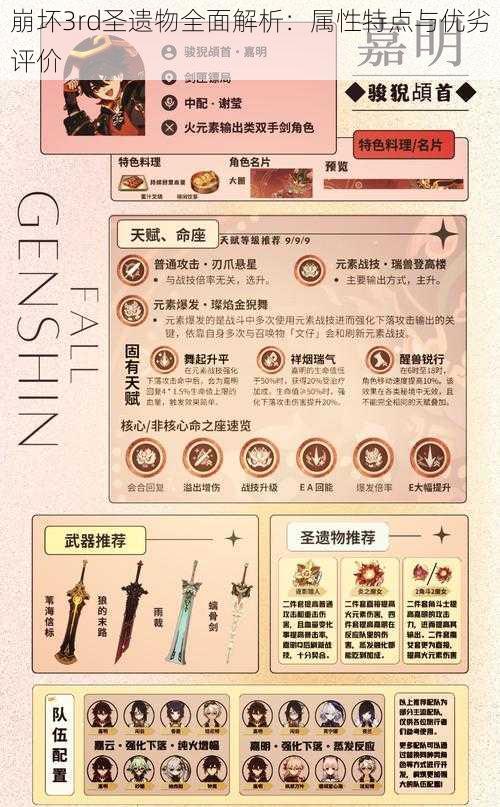 崩坏3rd圣遗物全面解析：属性特点与优劣评价