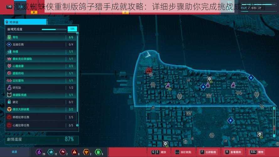 漫威蜘蛛侠重制版鸽子猎手成就攻略：详细步骤助你完成挑战成就指南