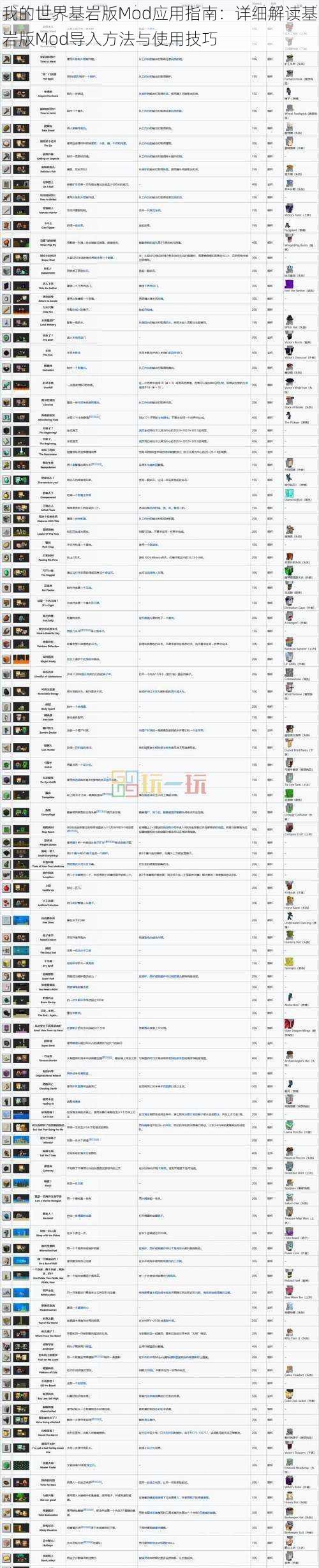 我的世界基岩版Mod应用指南：详细解读基岩版Mod导入方法与使用技巧