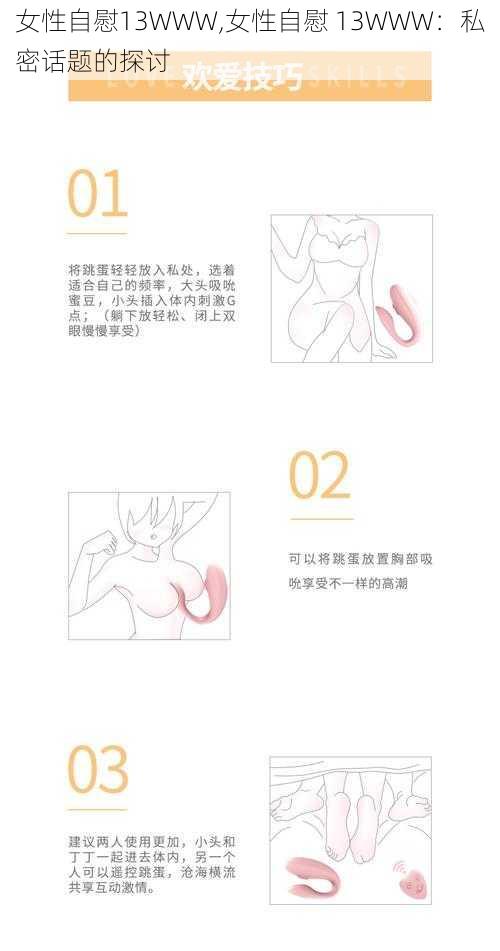 女性自慰13WWW,女性自慰 13WWW：私密话题的探讨