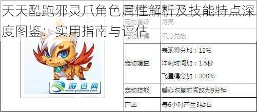 天天酷跑邪灵爪角色属性解析及技能特点深度图鉴：实用指南与评估