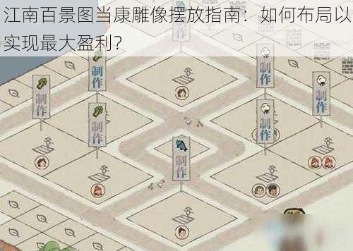 江南百景图当康雕像摆放指南：如何布局以实现最大盈利？