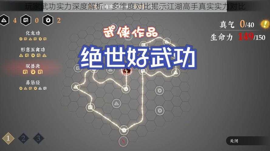 玩家武功实力深度解析：多维度对比揭示江湖高手真实实力对比